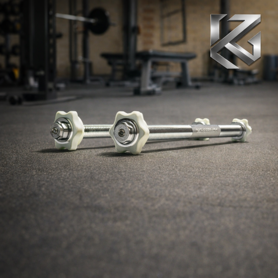 Грифи гантельні по 48 см з діаметром 25 мм 2 шт Kachai Zelezo Iron Pro Київ