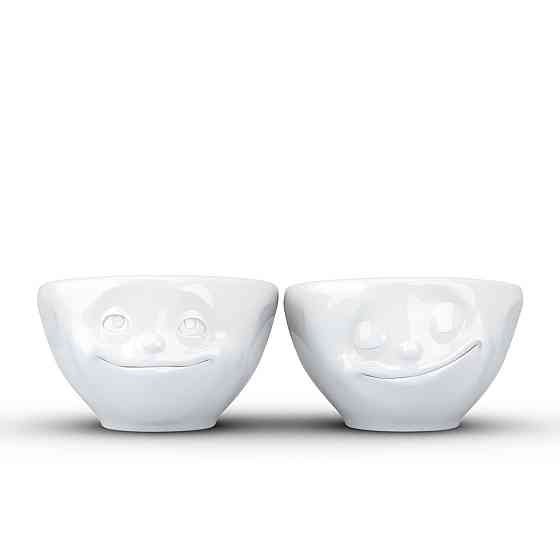 Набір Tassen з двох порцелянових піал "Мрійник і Щастя" (100 мл) Рівне