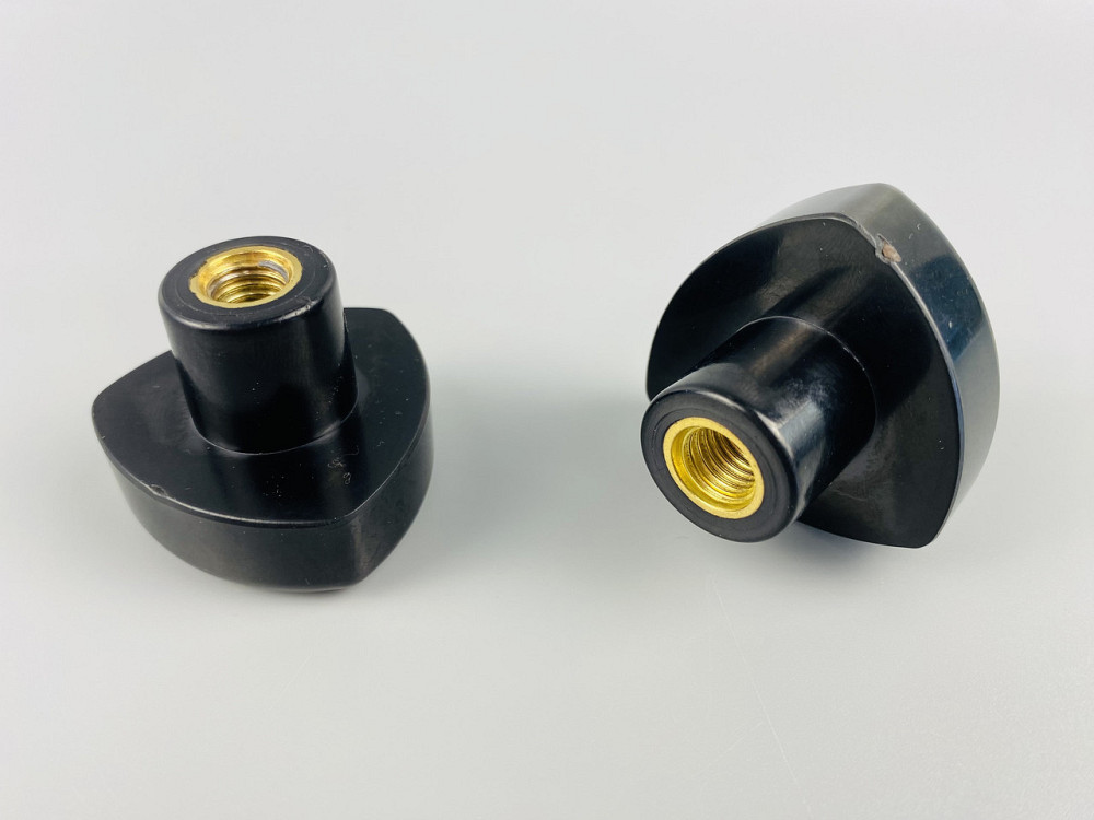 Наконечник важеля універсальний М10, D50 (чорний), латунна втулка різі внутрішня М10 Мукачево - фото 8