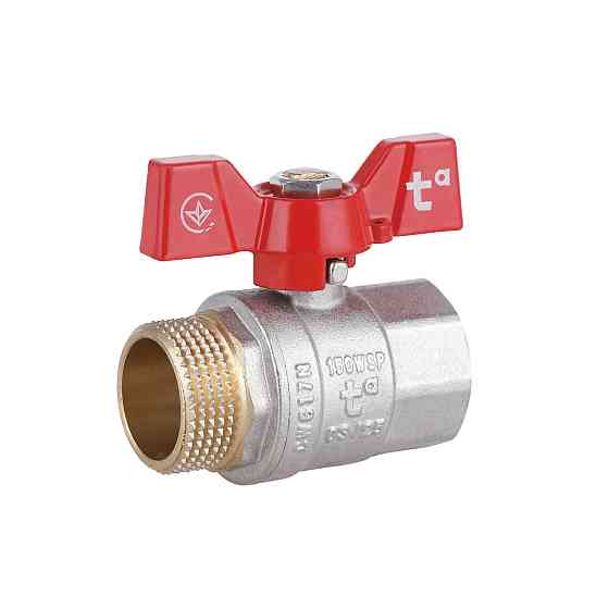 Кран кульовий Thermo Alliance Standart 1" ВН для води (метелик) SD607NW25PN40 Київ