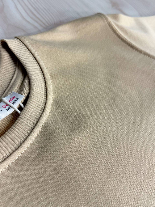 Костюм женский Pepper&mint 24-01-01 оверсайз футболка с брюками на резинке капучино, капучино, ML Киев - изображение 6