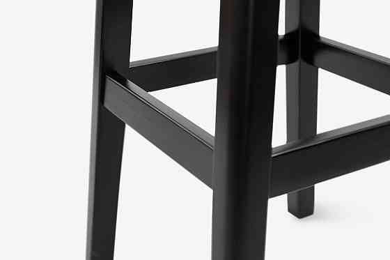 Табурет БАРНИЙ КВАДРАТНИЙ М'ЯКИЙ (80 см), венге Дніпро