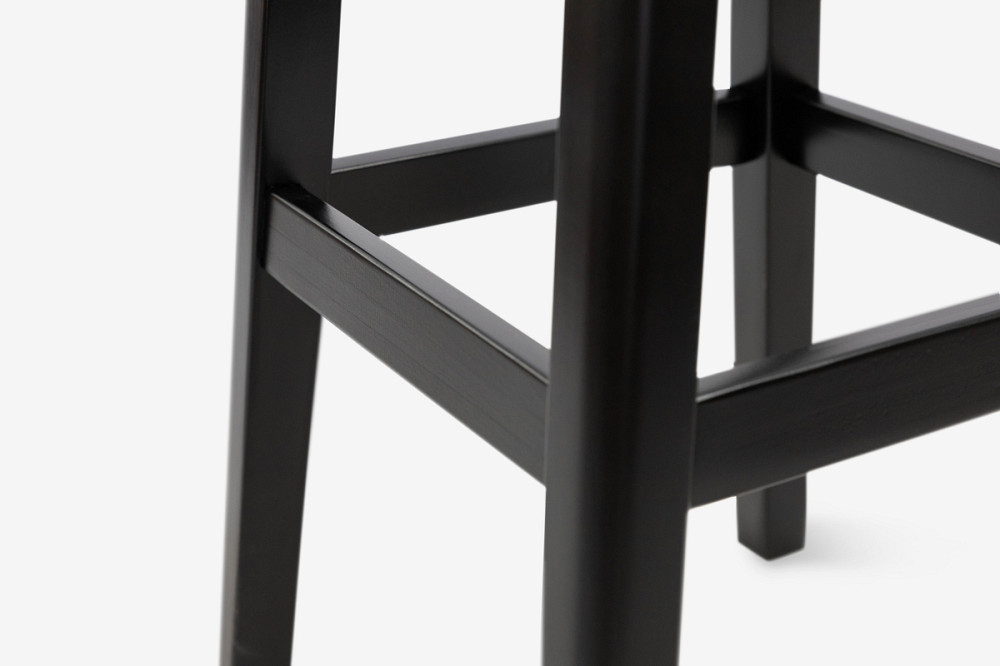 Табурет БАРНИЙ КВАДРАТНИЙ М'ЯКИЙ (80 см), венге Дніпро - фото 4