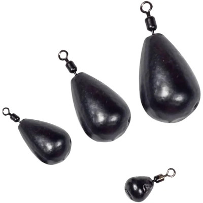 Грузило DS Джиг-ріг з вертлюгом чорний 1г (7 шт/уп) (3981.05.91) Винница - изображение 1