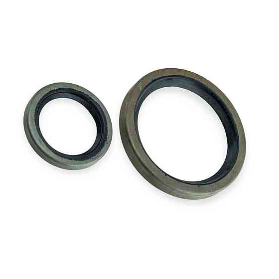 Сальник 2101-2107, 2121, 21213, 2123 (к-кт 2 шт) NBR КРТ коленвала Мукачево