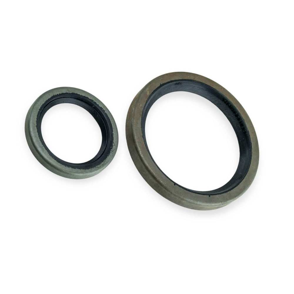 Сальник 2101-2107, 2121, 21213, 2123 (к-кт 2 шт) NBR КРТ коленвала Мукачево - изображение 1