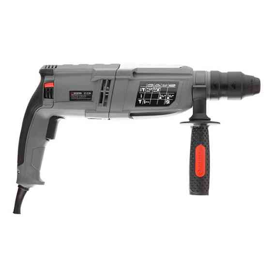 Перфоратор INTERTOOL DT‑0186, 1,0 кВт, 3,5 Дж, 0-1300 об/хв, 0-5100 уд/хв, 3 режими - для буріння і довблення Львів