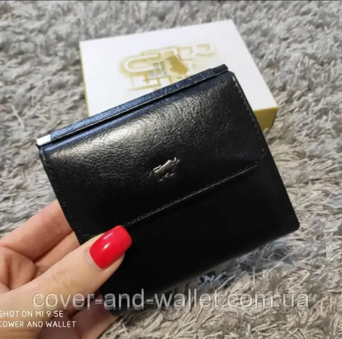 Невеликий жіночий гаманець з гладкої шкіри з монетницею Braun Buffel Київ - фото 8
