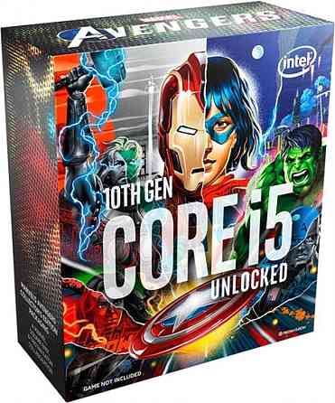 Процесор Intel Core i5 10600KA 4.1 GHz (12MB, Comet Lake, 125 W, S1200) Box (BX8070110600KA) ( 19581 ) Харків
