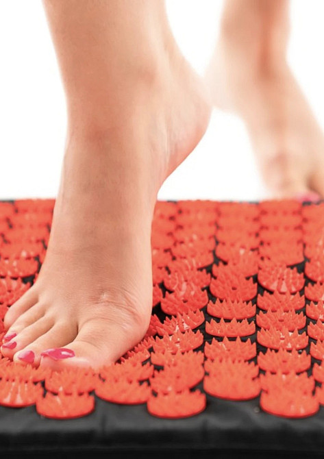 Массажный мат Hop-Sport для акупунктуры с игольчатой поверхностью снятия напряжения и улучшения самочувствия Киев - изображение 7