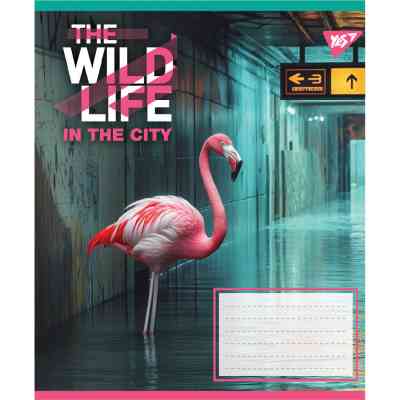 Зошит Yes The wild in the city А5 96 аркушів лінія (767773) Вінниця