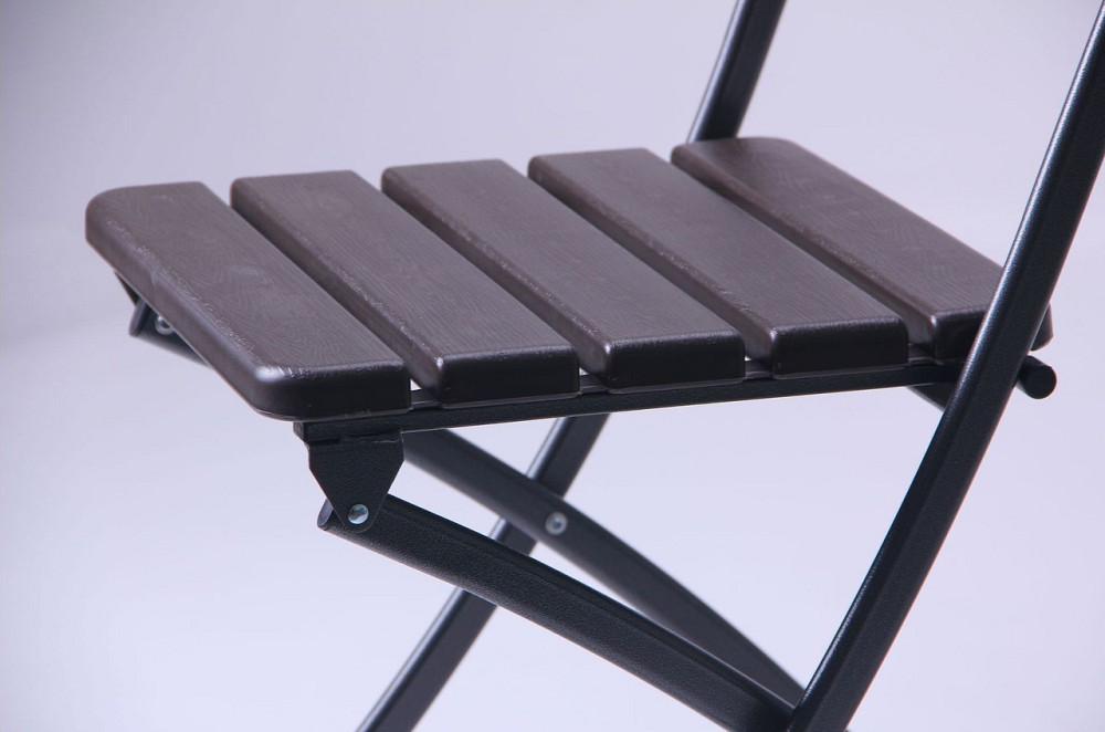 Садовий стілець складний Daym Wooden Коричневий Київ - фото 7