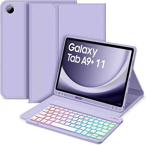 Чохол-клавіатура з підсвіткою Samsung Galaxy Tab A9+/A9 Plus 2023 11 Inch SM-X210/X215/X216 Дніпро