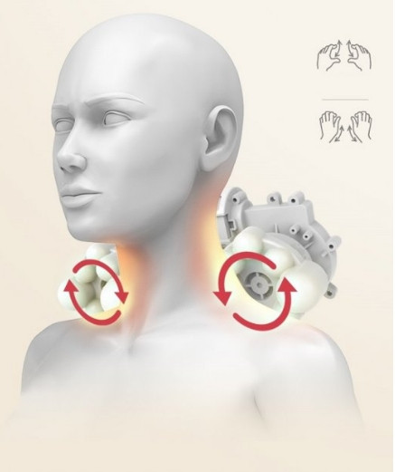Массажная накидка кресло Benbo AM-607G с подогревом Винница - изображение 9