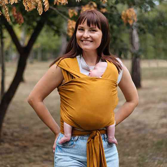 Трикотажний слінг-шарф Love&Carry  PLUS — Масала Київ