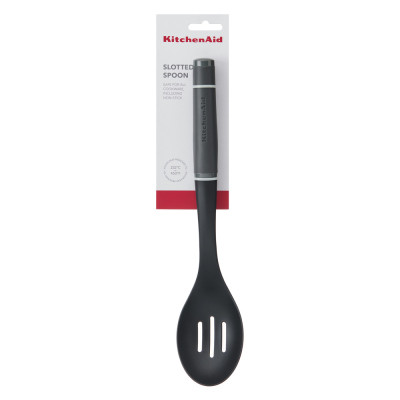 Ложка кухарська KitchenAid Coreline для сервіровки з прорізами, 33,8 см, сіра (KAS004OHCGG) Вінниця - фото 3