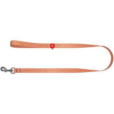 Поводок для собак WAUDOG Re-cotton светоотражающий S Ш 15 мм Д 500 см оранжевый (40134) Винница