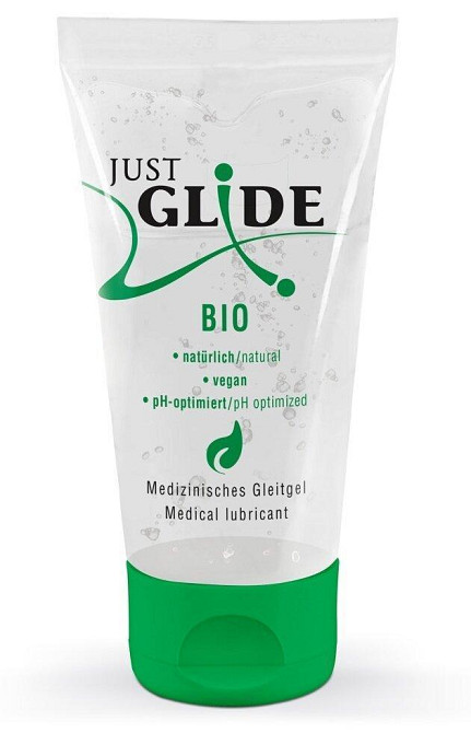 Веганський органічний гель-лубрикант - Just Glide Bio, 50 ml Sex Aura Київ - фото 1