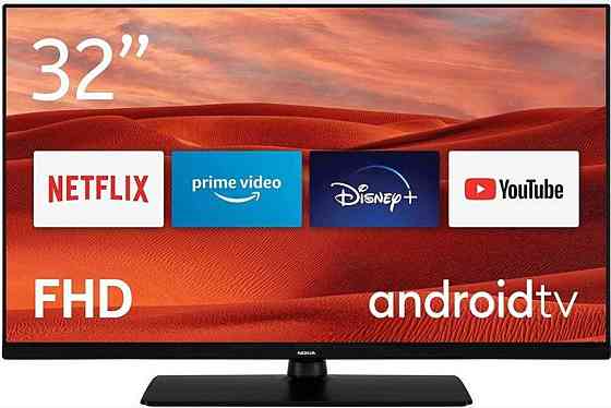 Знижка! Телевізор 32 дюйми Nokia FNE32GV210 (Bluetooth 4K Android HDR) Харків