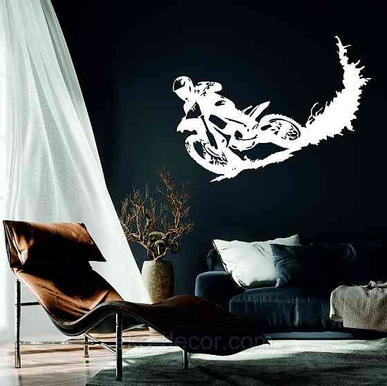 Декоративне настінне Панно «Мотокрос», Декор на стіну Київ