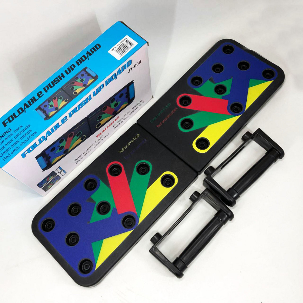 Тренажер для отжиманий на брусьях Foldable, Доска для отжимания от пола Скамья для отжимания дома TX-89 Львов - изображение 3