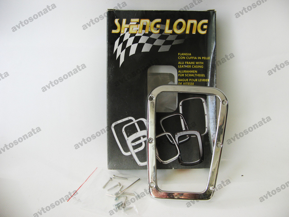 Рамка пильника КПП F-83017 алюм./хром(трапеція-2) (наб.) Вінниця - фото 1