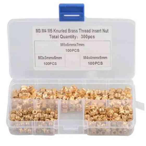 Гайки закладні латунні, 300 шт. Винница