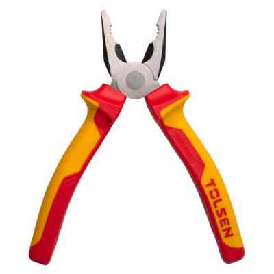 Плоскогубці Tolsen Premium діелектричні VDE 200 мм (V16008) Вінниця