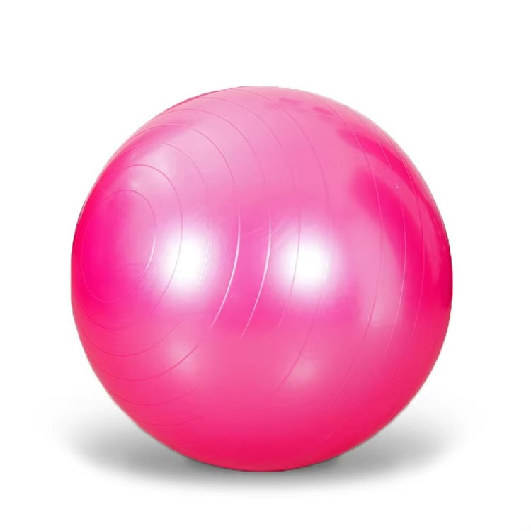 Мяч для фитнеса,йоги,пилатеса диаметр 65 см,цвет розовый Каменец-Подольский - изображение 1