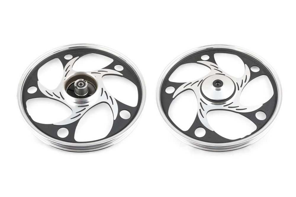 Диск колеса 1,4*17 (перед, барабан) (легкосплавний під 12 вісь) мотоцикл Альфа ZY Мукачево - фото 1