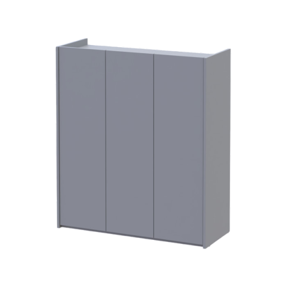 Тумба для обуви Doros Кассель Серый 3 ДСП 97х40х110 (41516225) Львов