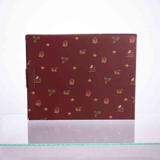 Yiwu Сервірувальне новорічне блюдо для закусок Christmas 29×24×2 (см) порцеляна HP-SDHK-17 Коломыя