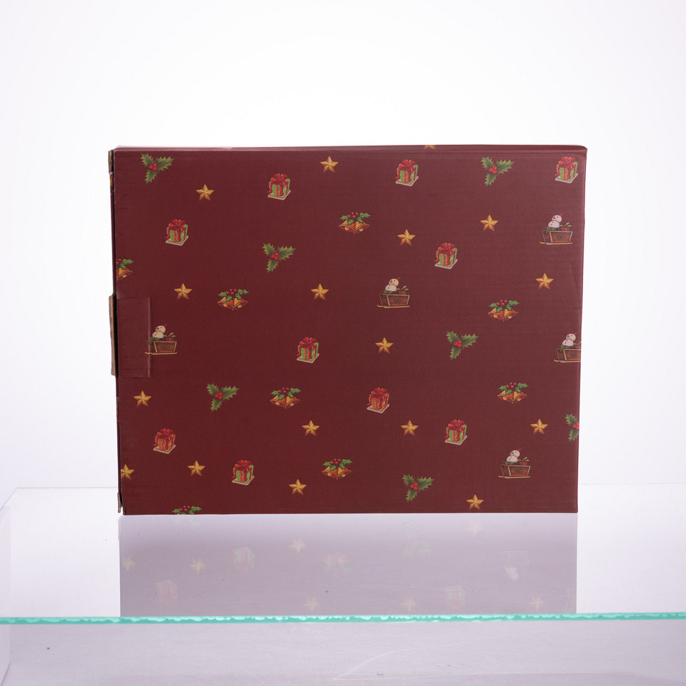 Yiwu Сервірувальне новорічне блюдо для закусок Christmas 29×24×2 (см) порцеляна HP-SDHK-17 Коломыя - изображение 6