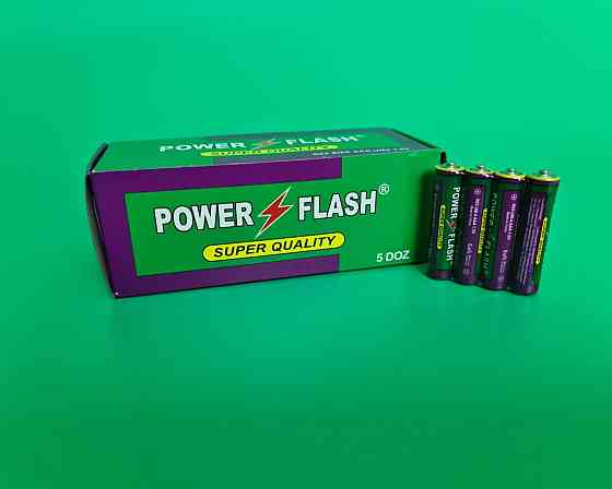 Батарейка Елемент живлення POWER FLASH ААА R3 сольові (4 шт) Харків