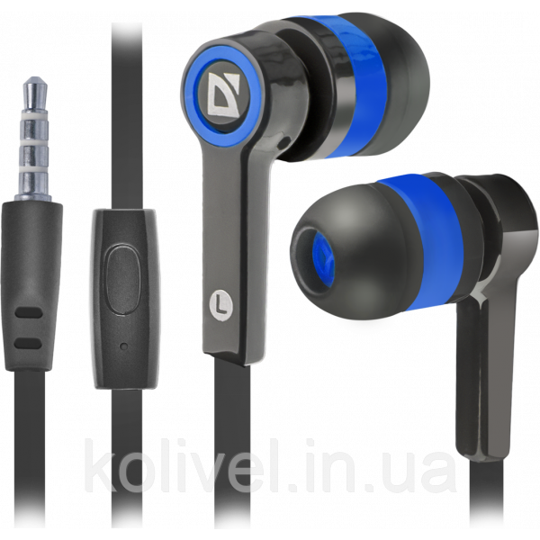 Гарнітура для смартфонів Defender Pulse 420 Blue (63423) Киев - изображение 1