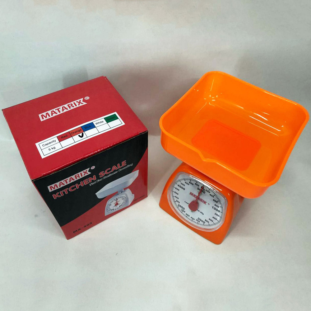 Електронні ваги для приготування їжі MATARIX MX-405 5 кг, Ваги кулінарні для кухні YV-40 Івано-Франківськ - фото 1