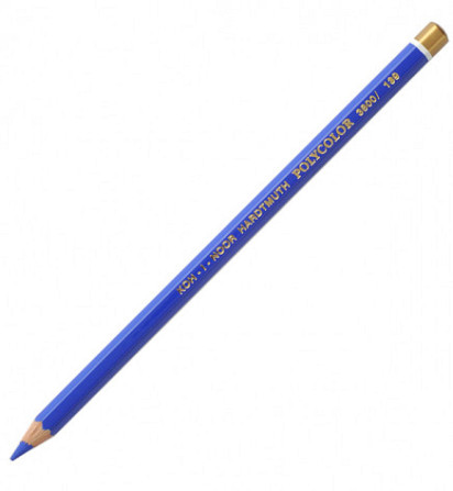 Олівець художній "Kooh-i-Noor" POLYCOLOR 3800/139 cobalt blue ligh/кобальтовий св-синій, шт Київ - фото 1