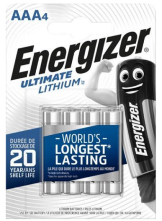 Батарейка Energizer Ultimate AAA (LR3) Літійна Дніпро