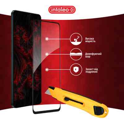 Скло захисне Intaleo Full Glue Oppo A58 4G Black (1283126583490) Вінниця