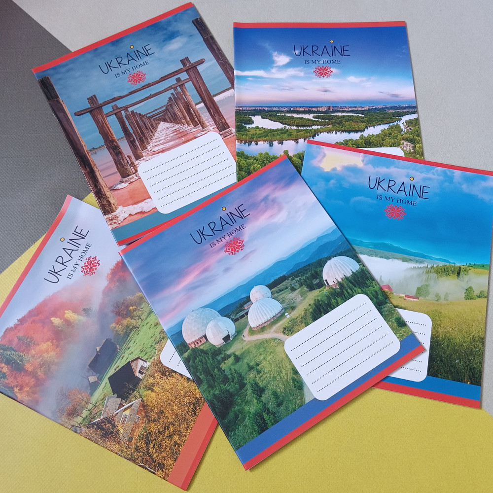 Зошит 24ар клітинка Лідер природа Київ - фото 1