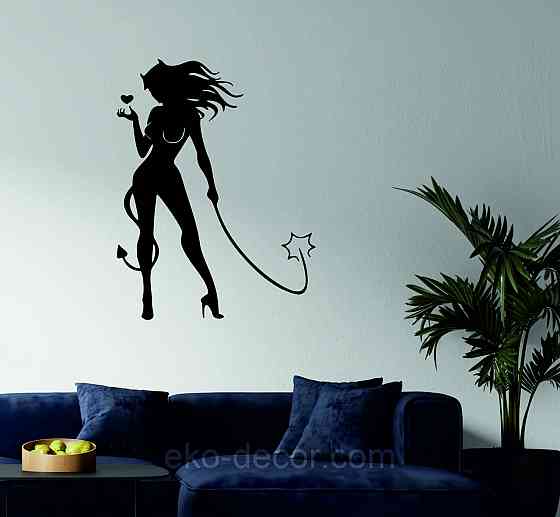 Декоративное настенное Панно «Дьяволица», Декор на стену Киев