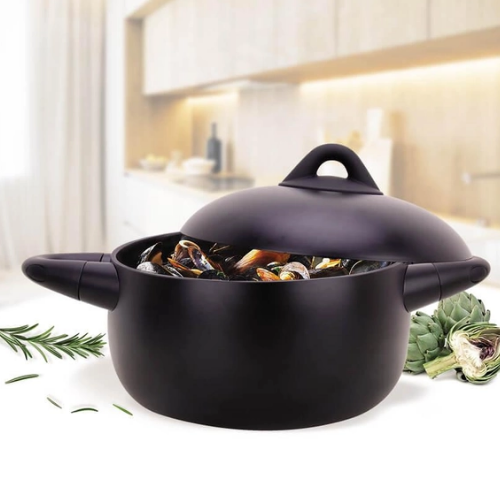 Каструля 4л антипригарне покриття Maestro Житомир - изображение 5