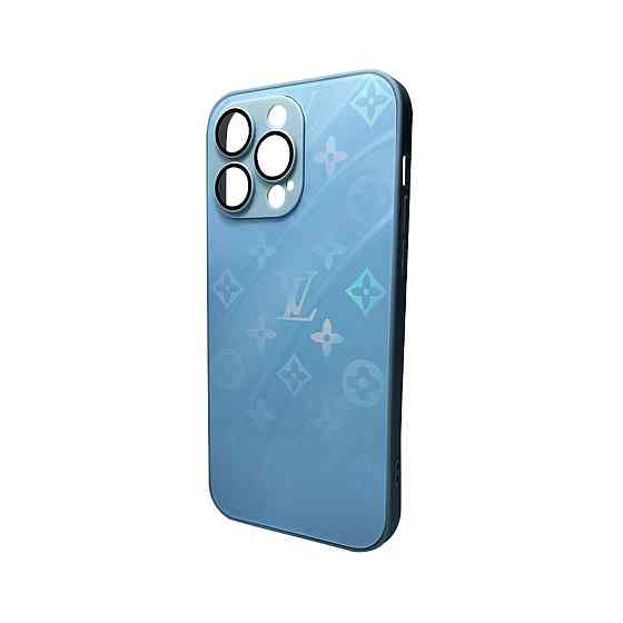 Чохол для смартфона AG Glass Gradient LV Frame for Apple iPhone 12 Pro Max Sierra Blue Киев