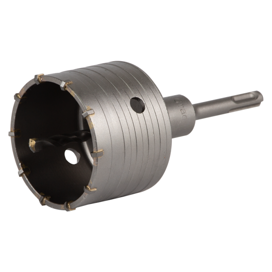 Коронка для бетону Ø80×70 мм 10 зубців + хвостовик 110 мм SDS-plus GRAD (1514405) Київ