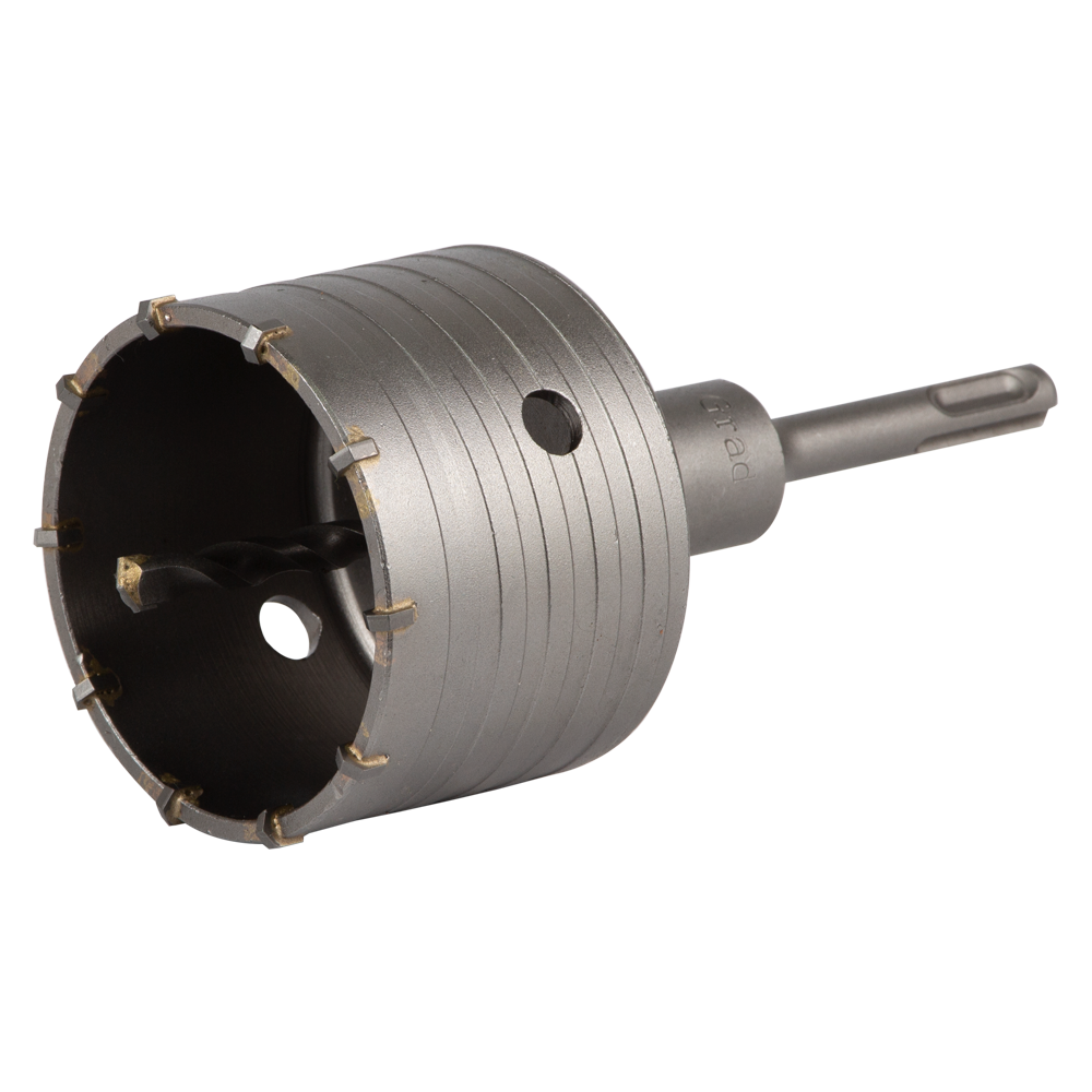 Коронка для бетону Ø80×70 мм 10 зубців + хвостовик 110 мм SDS-plus GRAD (1514405) Київ - фото 2