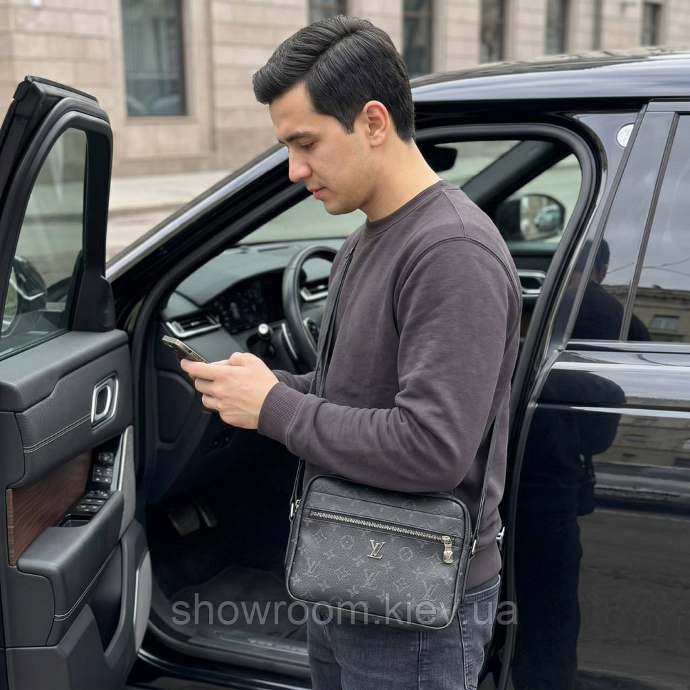 Чоловіча барсетка, сумка на плече Лв (2510) Київ - фото 6