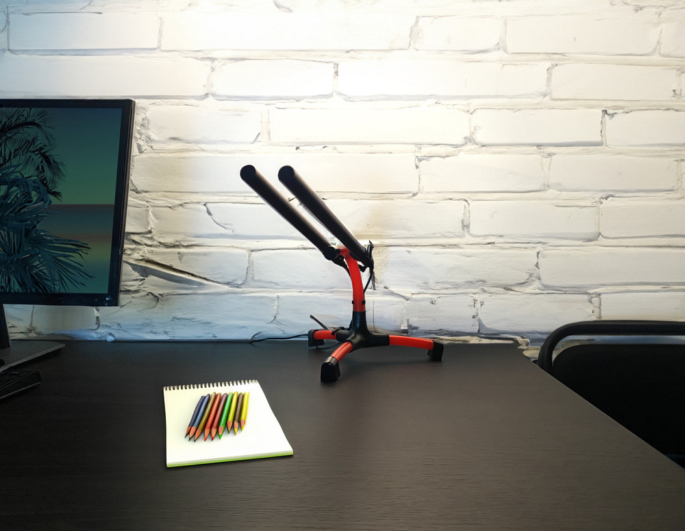 Настільна LED лампа-трансформер RED BOB - з двома світильниками та сенсорним керуванням. Лампа-конст Борисполь - изображение 9