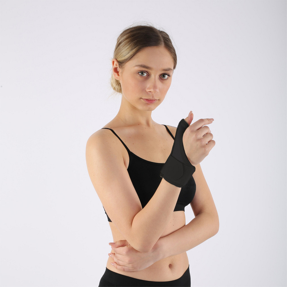 Бандаж-шина для фиксации большого пальца руки, корсет-шина для первого пальца руки Размер L Каменец-Подольский - изображение 2