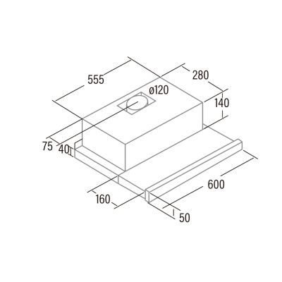 Вытяжка кухонная Cata TF-2003 DURALUM 600 Винница - изображение 2