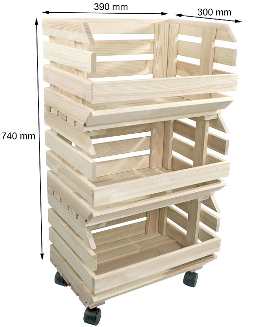 Стеллаж для овощей и фруктов 